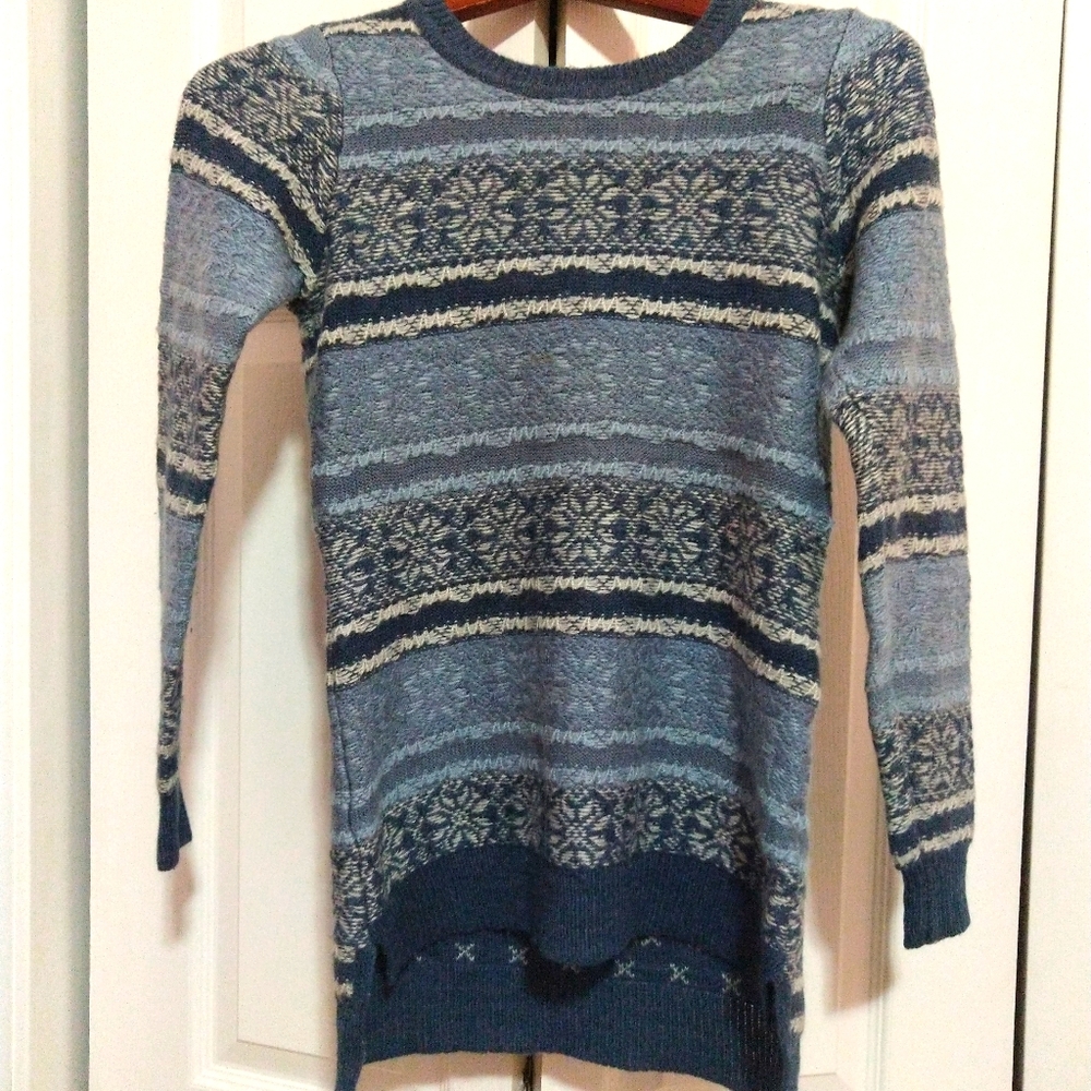 Super cozy warm blue sweater